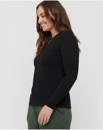Bamboo Body - Long Sleeve Crew Neck