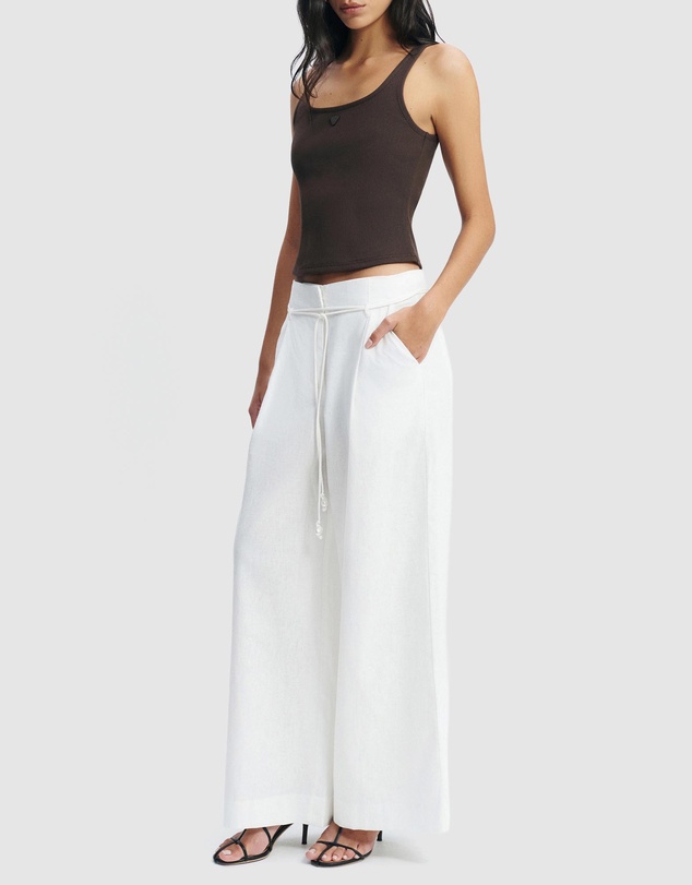 Aje Studio - Cowrie Square Neck Tank