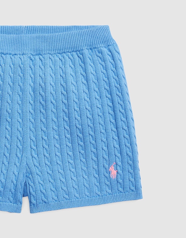 Polo Ralph Lauren - Mini-Cable Cotton Shorts (7YRS-16YRS)
