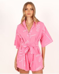 Petal & Pup - Kellie Playsuit - Pink