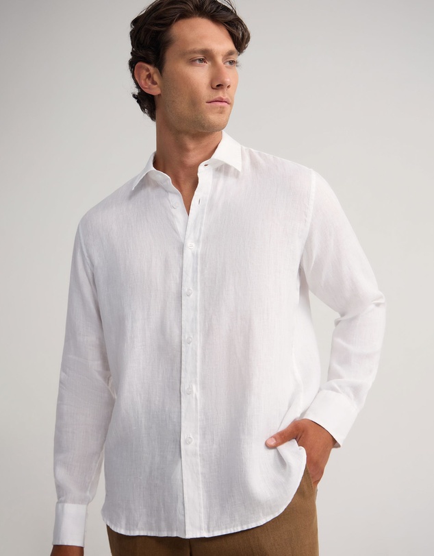 Oxford - Cooper Ls French Linen Shirt