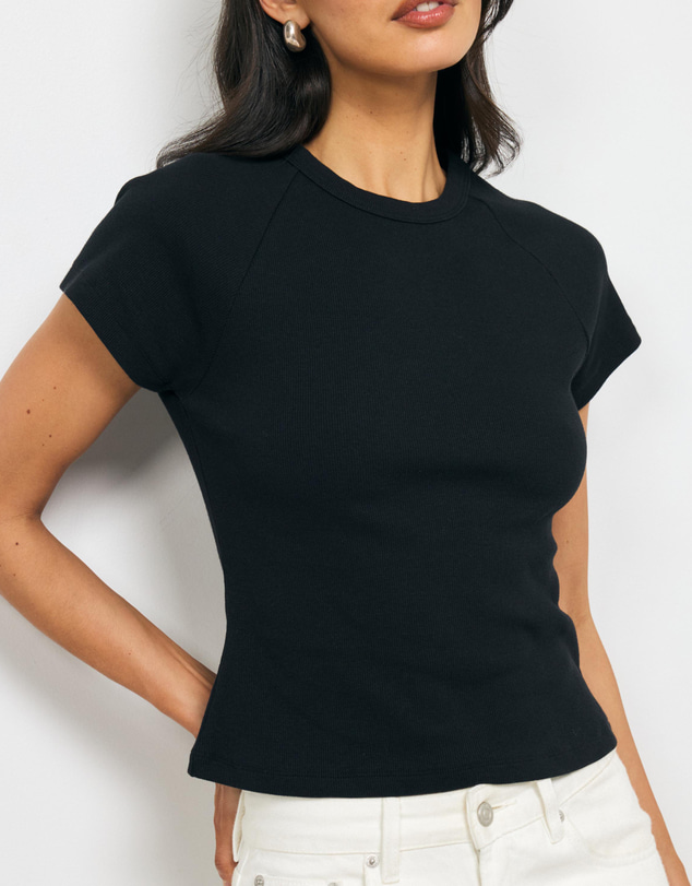 AERE - Raglan Sleeve Baby Tee