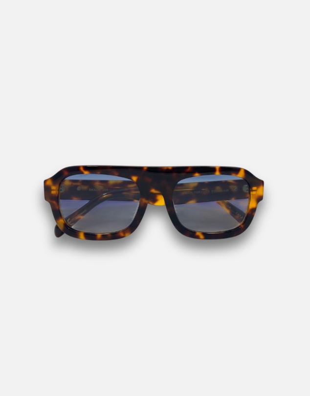 Soda Shades - Rozalia Russia x Soda Shades - Shade 004 Rich Tortoise / Blue