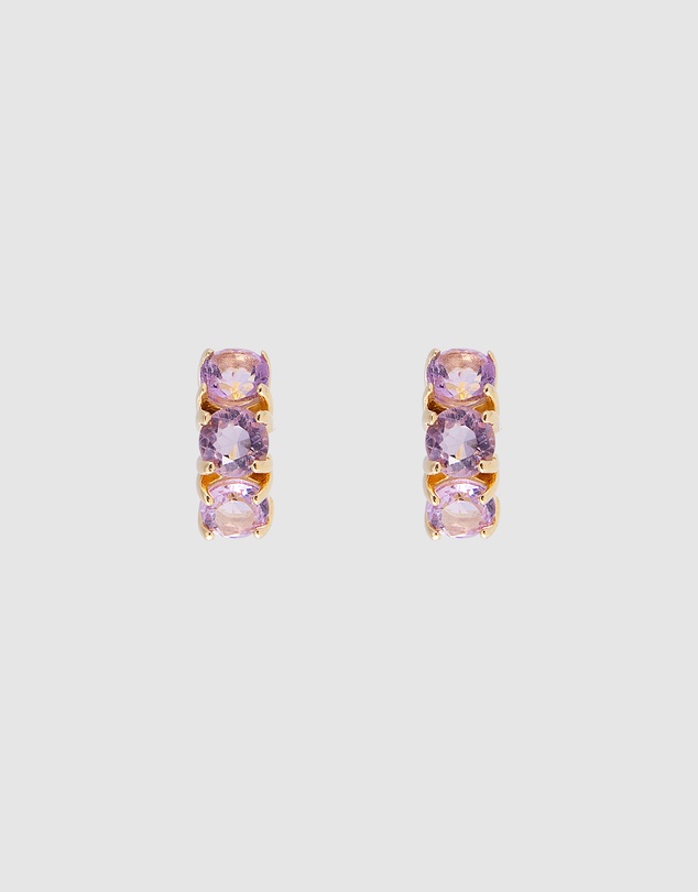 FAIRLEY - Amethyst Huggies