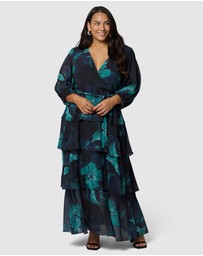 Pink Dusk by Curve Project - Temptress Maxi Dress