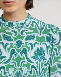 Oxford - Rhapsody Printed Mini Dress