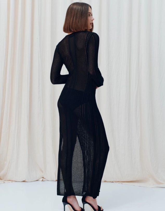 Marella - ICONIC EXCLUSIVE - Emily Ratajkowski - Nuziale Knitted Dress