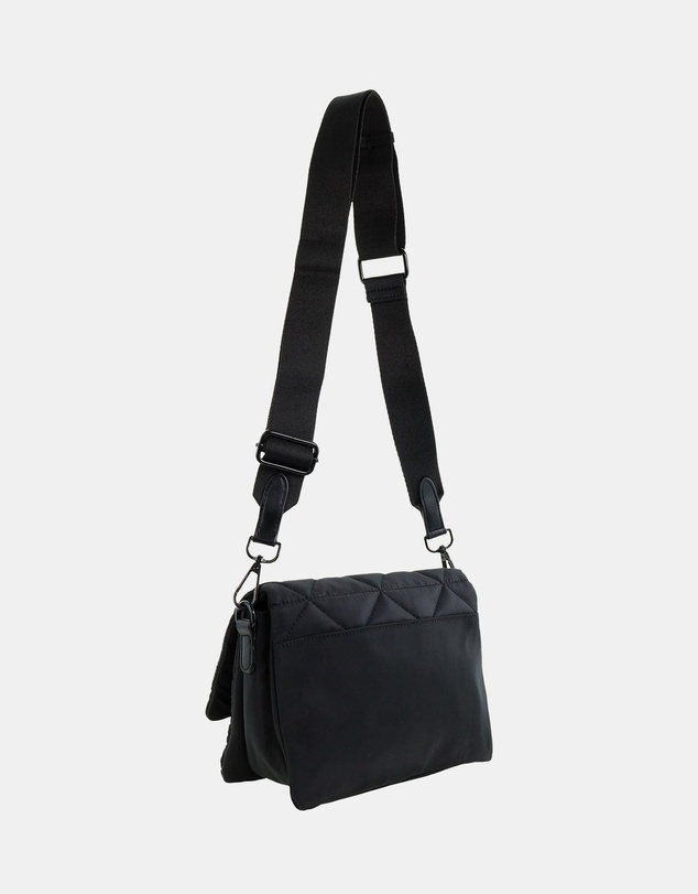 Pierre Cardin - Pierre Cardin Ladies Nylon Textured Crossbody Bag
