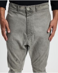 Surrounded By Ghosts - The Ruby Low Crotch Tailored Denim Pants