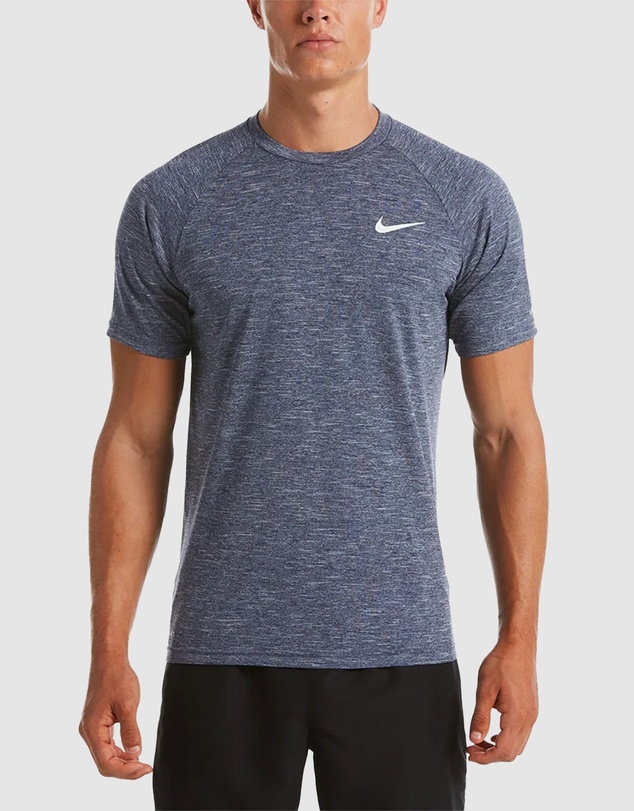 Nike - Heather Short Sleeve Hydroguard Top