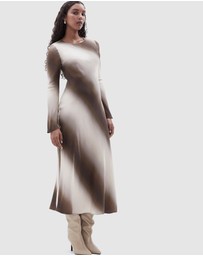 UNISON - Ombre Maxi Dress