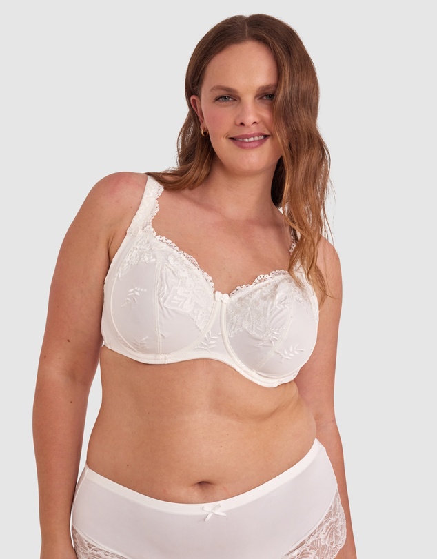 Bras N Things - Sapphire Full Cup Bra - Ivory