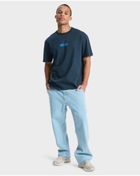 Quiksilver - Mens Sunflowers Surfing T-Shirt