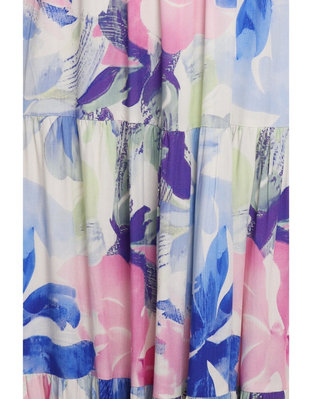 Petal & Pup - Matteah Maxi Dress - Blue Floral