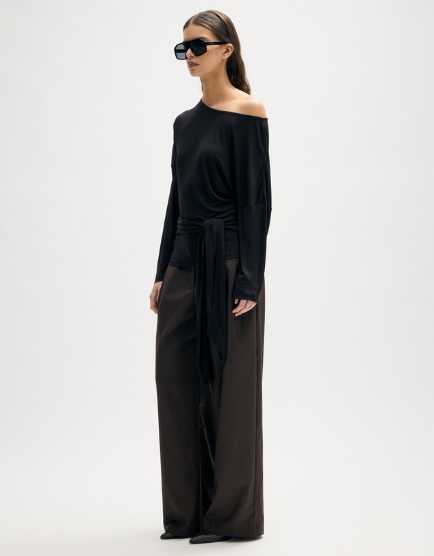 Minima Esenciales - Fia Batwing Tie Jersey Top
