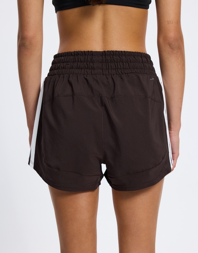 adidas Performance - Pacer Workout Woven High Rise 3 Inch Shorts