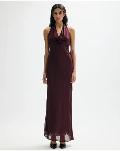 Minima Esenciales - Rodin Halter Maxi Dress