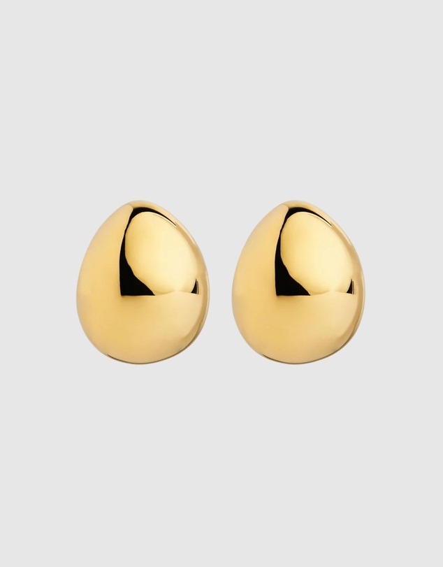 Najo - Encounter Yellow Gold Stud Earring