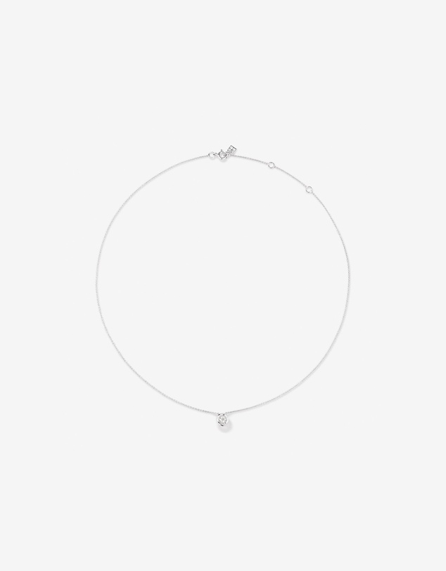 Michael Hill - Lume Lab Round Pendant with 0.10 Carat TW of Laboratory-Grown Diamonds in Sterling Silver