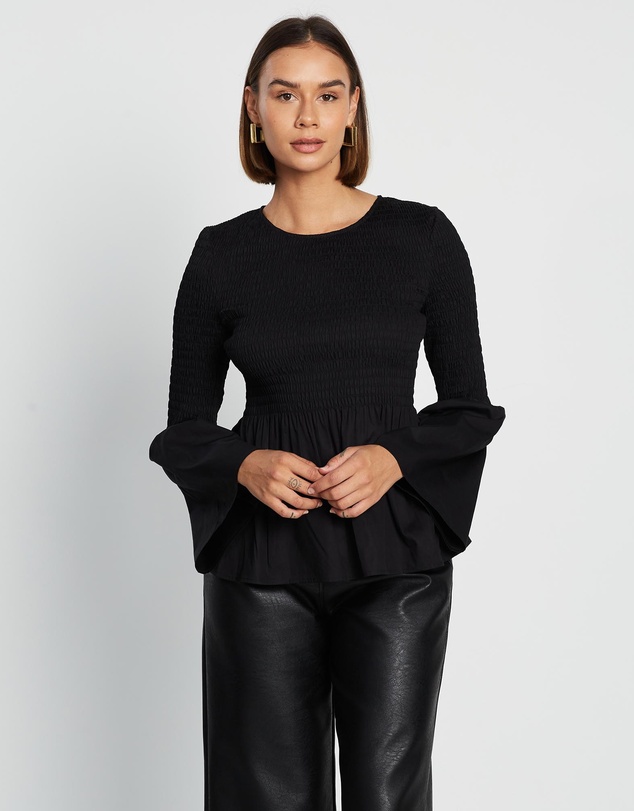 Third Form - Full Form Shirred Blouse