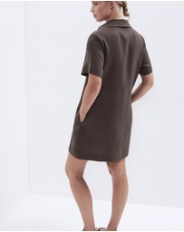 UNISON - Collared Linen Dress