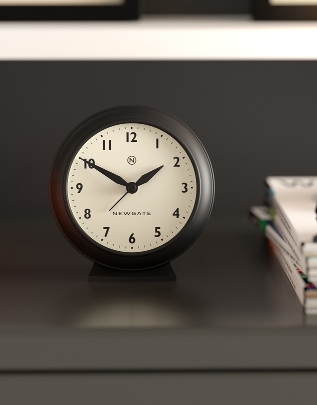 Newgate - Newgate Pacific Mantel Clock-Black