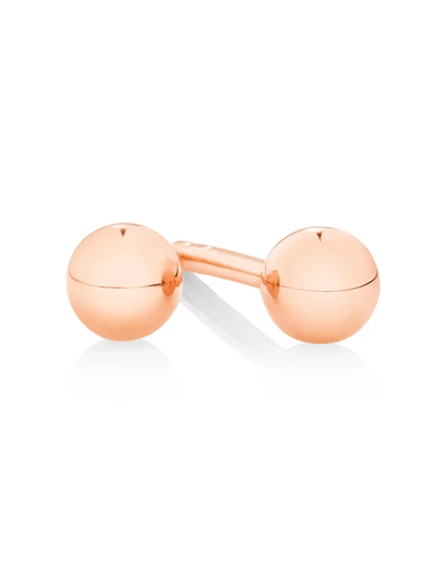 Michael Hill - 3mm Ball Stud Earrings in 10kt Rose Gold