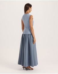 SABA - Franka Merino Wool Ribbed Tank
