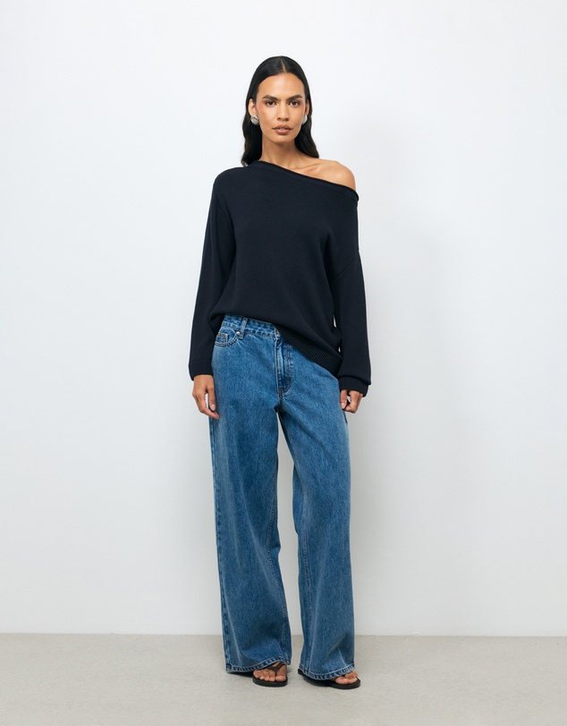 AERE - Nika Cotton Cashmere Knit Jumper