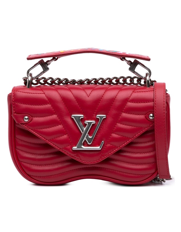 Pre-Loved by Azura Reborn - Pre-Loved louis vuitton Quilted Leather Shoulder Bag with Chain Strap and Top Handle