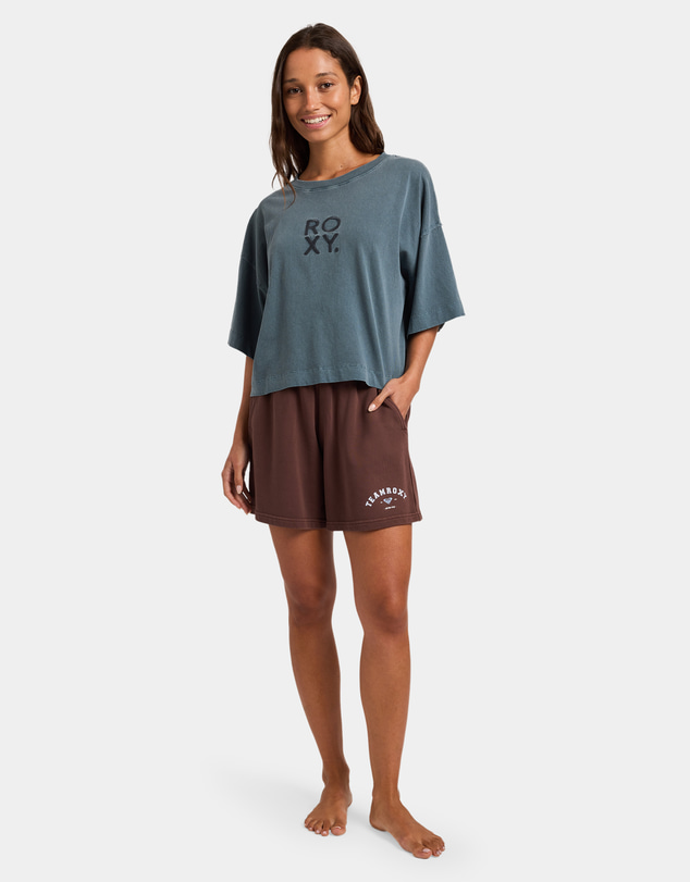 Roxy - Womens All Day Elastic Waist Shorts