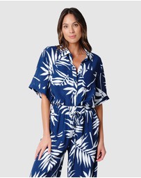UNE PIECE - Short Sleeve Button-Up Shirt