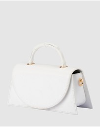 Olga Berg - Phoebe Bamboo Handle Bag