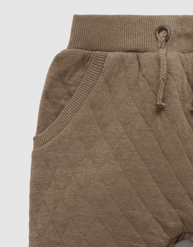 Purebaby - Quilted Track Pants -Kids-Babies