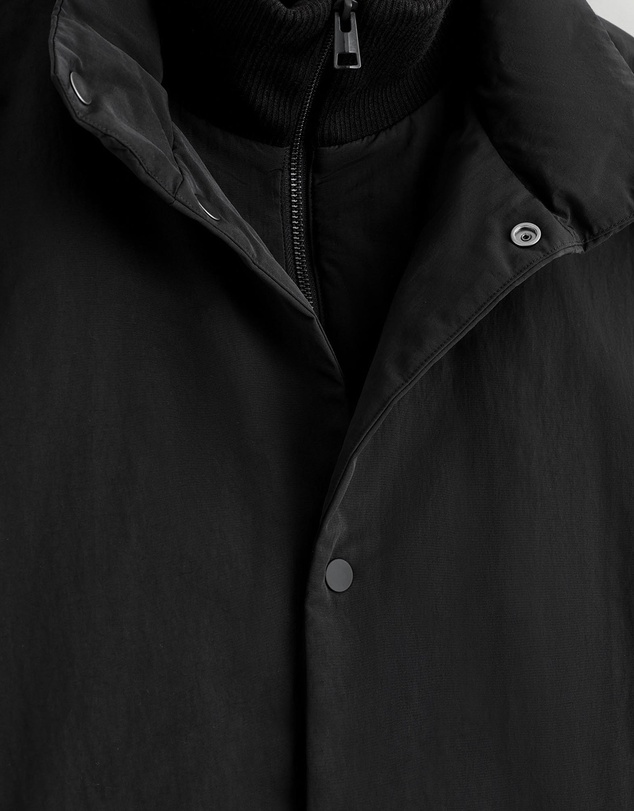 COS - Padded Funnel-Neck Down Jacket