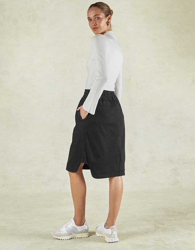 DRICOPER DENIM - Cecil Black Skirt