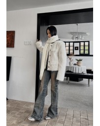 Glamorous - Long fed silhouette small fragrance coat