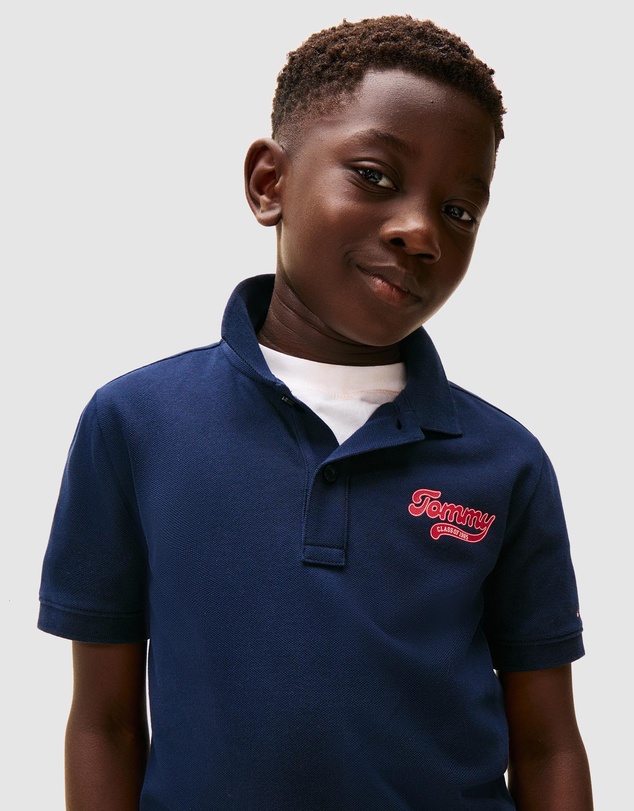Tommy Hilfiger - Im Varsity Graphic Polo SS - Kids