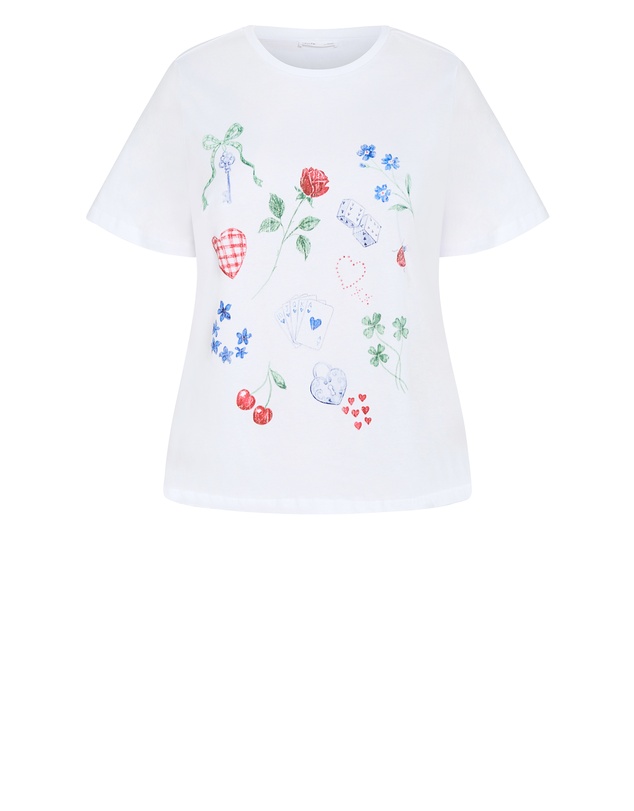 City Chic - Checkmate Tee