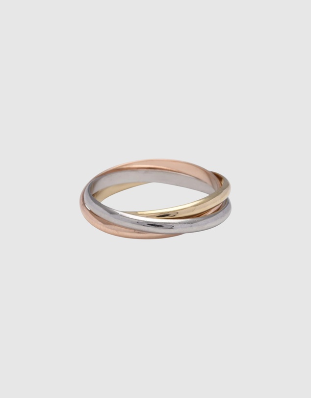 Von Treskow - Tri-Tone Russian Wedding Ring