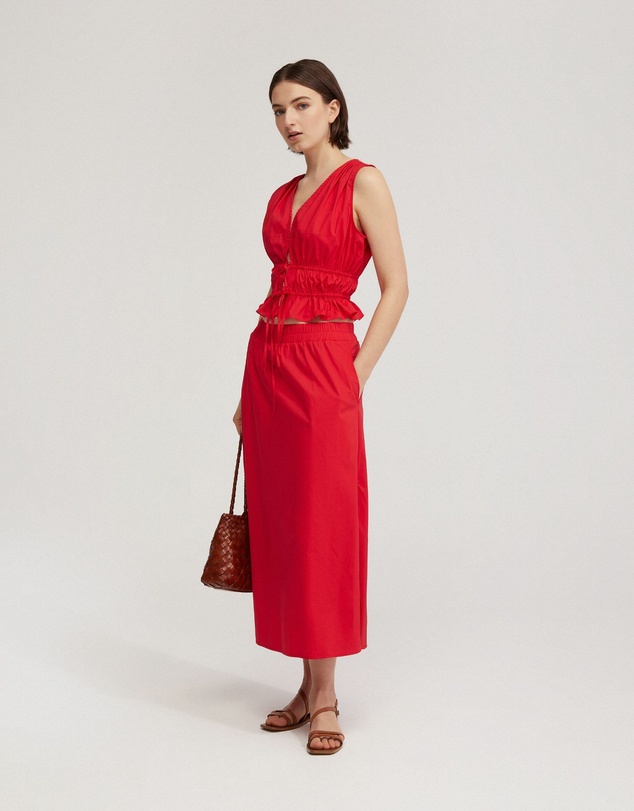 Oxford - Capri Cotton Skirt