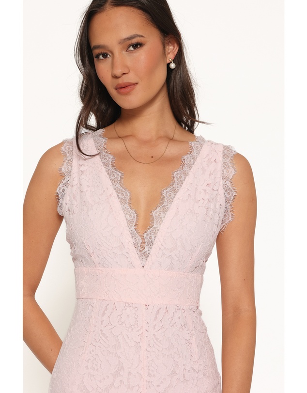 Petal & Pup - Eloise Lace Jumpsuit - Light Pink