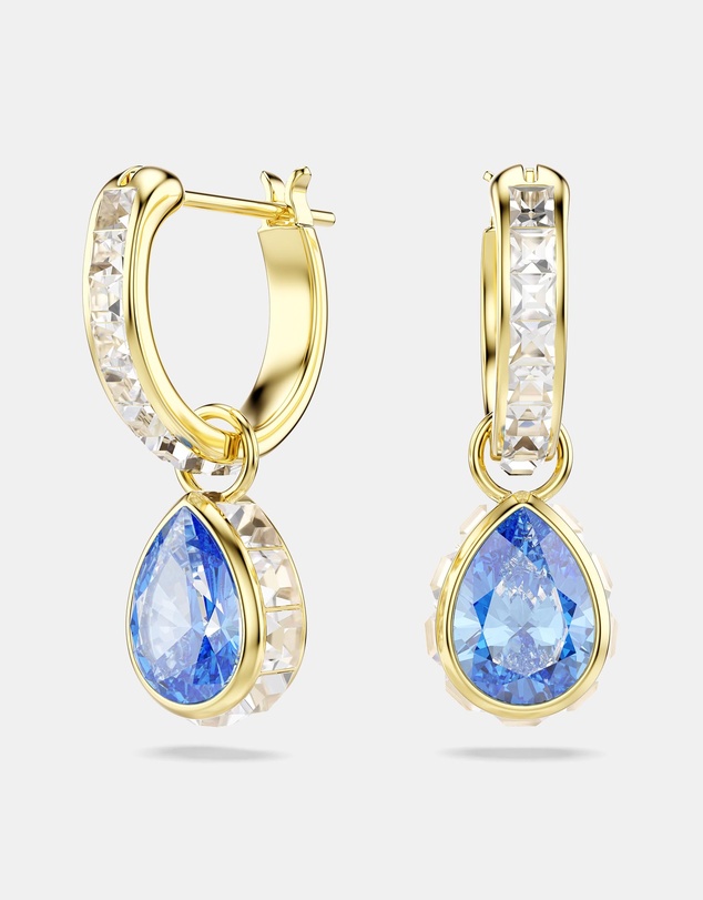 Swarovski - Mp Chroma:Pe Mn Hoop Drop Pear Fanbl/Gos