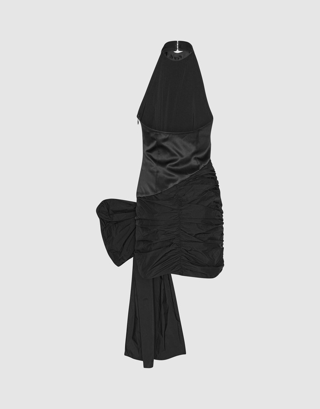ROTATE - Satin Bow Dress