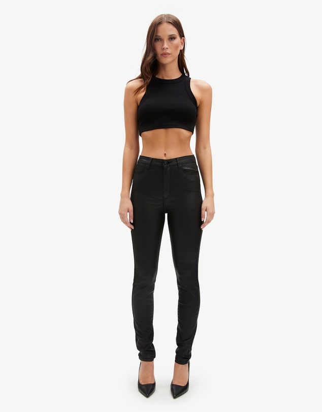 Bardot - Khloe Hi Tall Coated Jeans