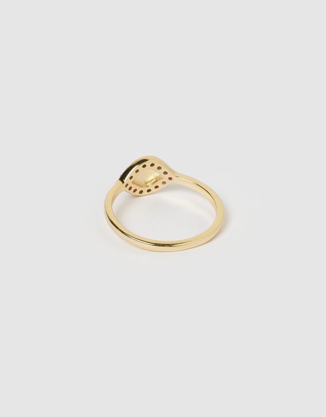 Izoa - Jordana Eye Ring Gold
