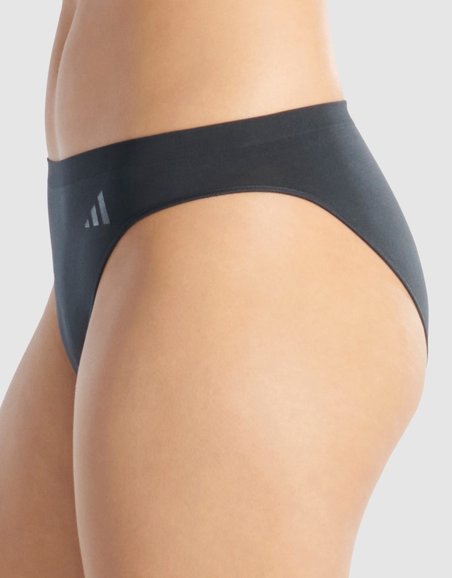 adidas Sportswear - 3 Pack Active Seamless Hipster Bikini Brief Underwear