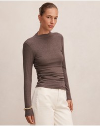 Forever New - Josette Mock Neck Long Sleeves Top
