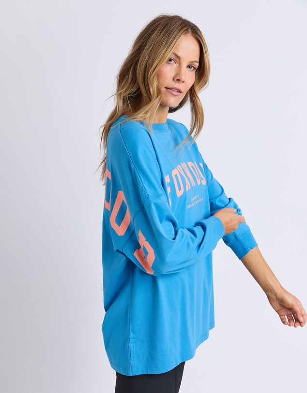 Foxwood - Interval Long Sleeve Bright Blue