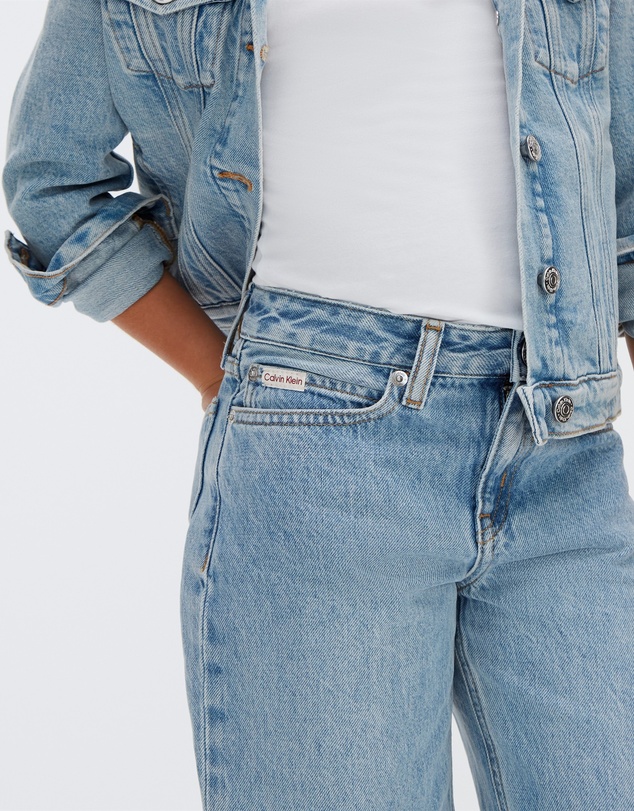 Calvin Klein Jeans - Girls Loose Wide Leg Jeans